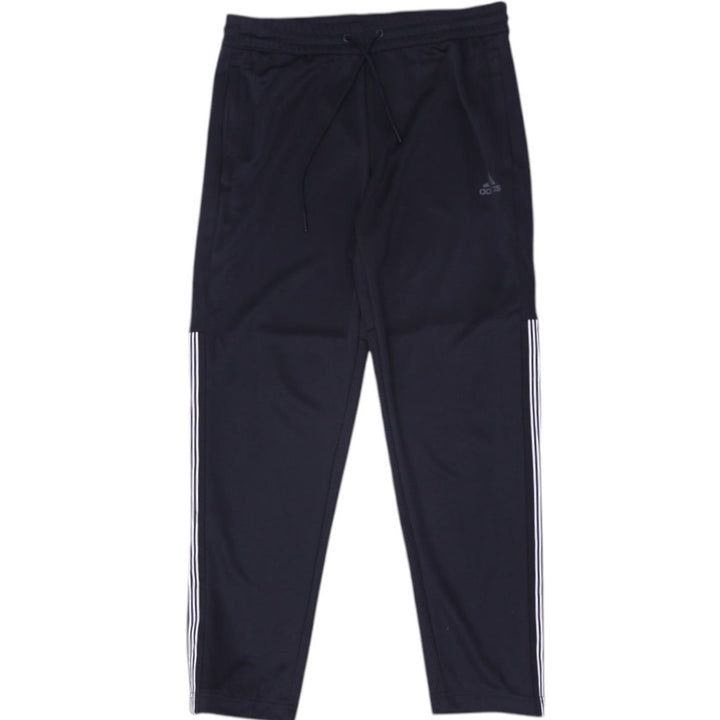 Ladies Adidas Logo Side Half Button Black Sports Track Pants | Migration_Pants | Fashion Rerun