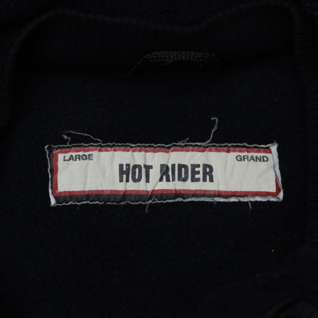 Vintage Mens Choko Hot Rider Jacket Black Checkered | Migration_Jackets - Back View | Fashion Rerun