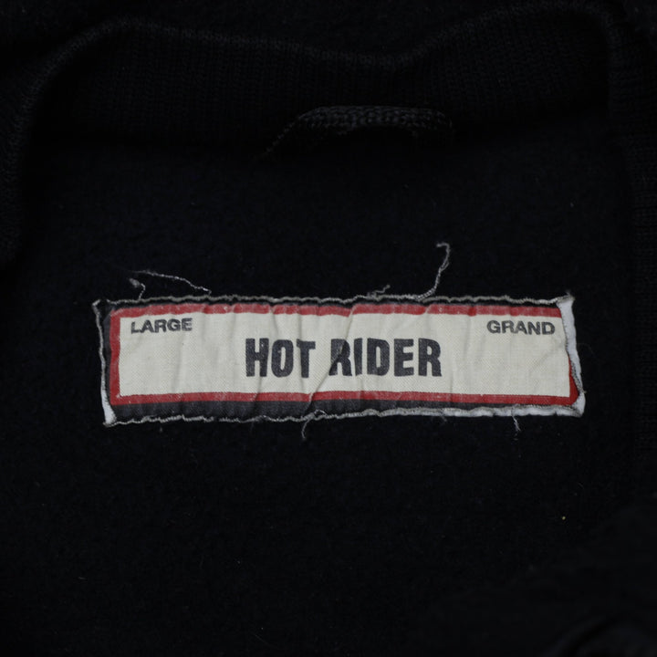 Vintage Mens Choko Hot Rider Jacket Black Checkered | Migration_Jackets - Back View | Fashion Rerun