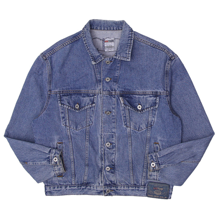 Rework US Top x Harley Davidson Patched Denim Jacket