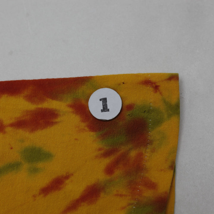 Vintage Anvil Tie-Dye Jamaican Tie Dye Drumming Print T-Shirt Made In USA XL | Migration_T-Shirts - View 9 | Fashion Rerun
