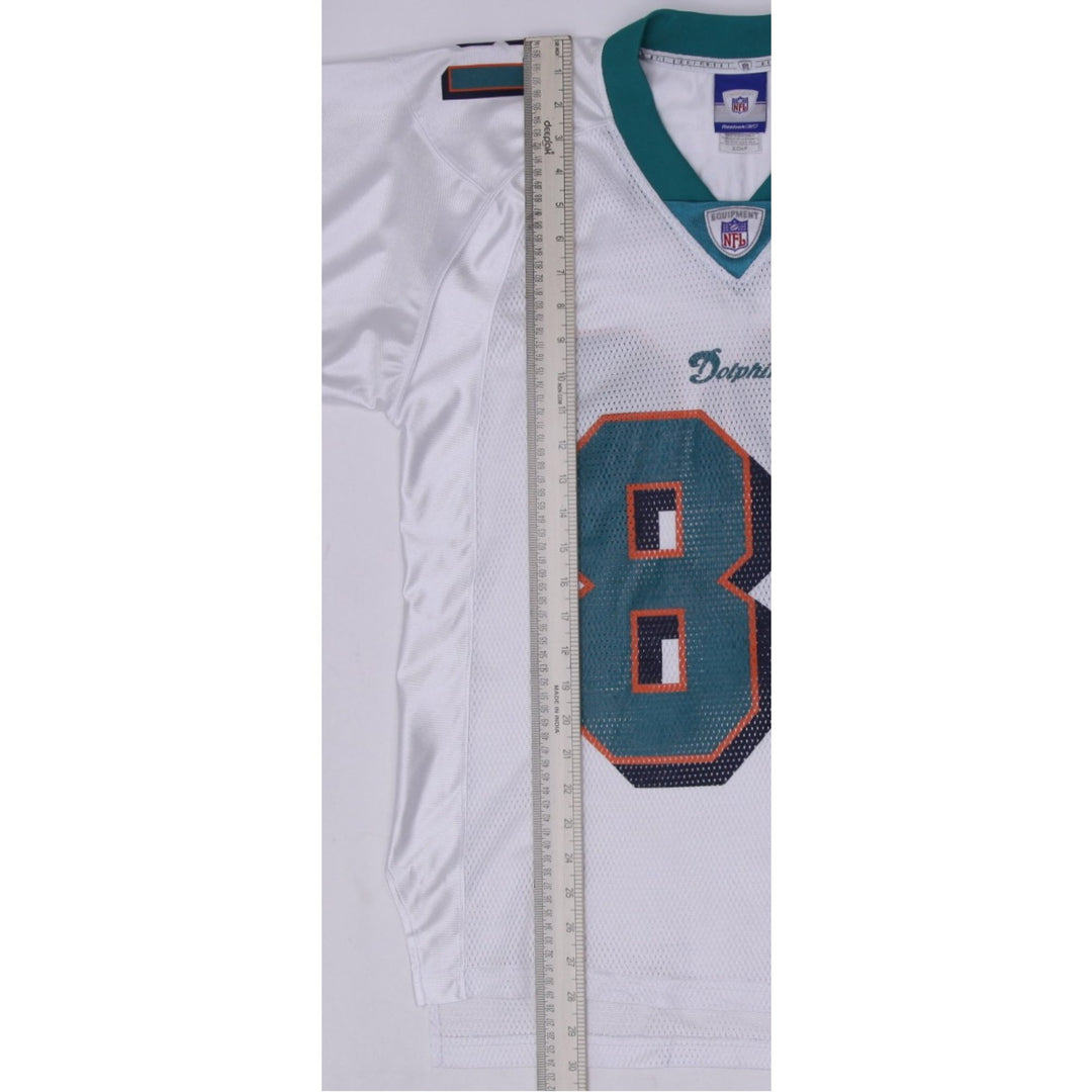 Vintage White Mesh Miami Dolphins McMichael #81 NFL Jersey Size S | Migration_Jerseys - View 9 | Fashion Rerun