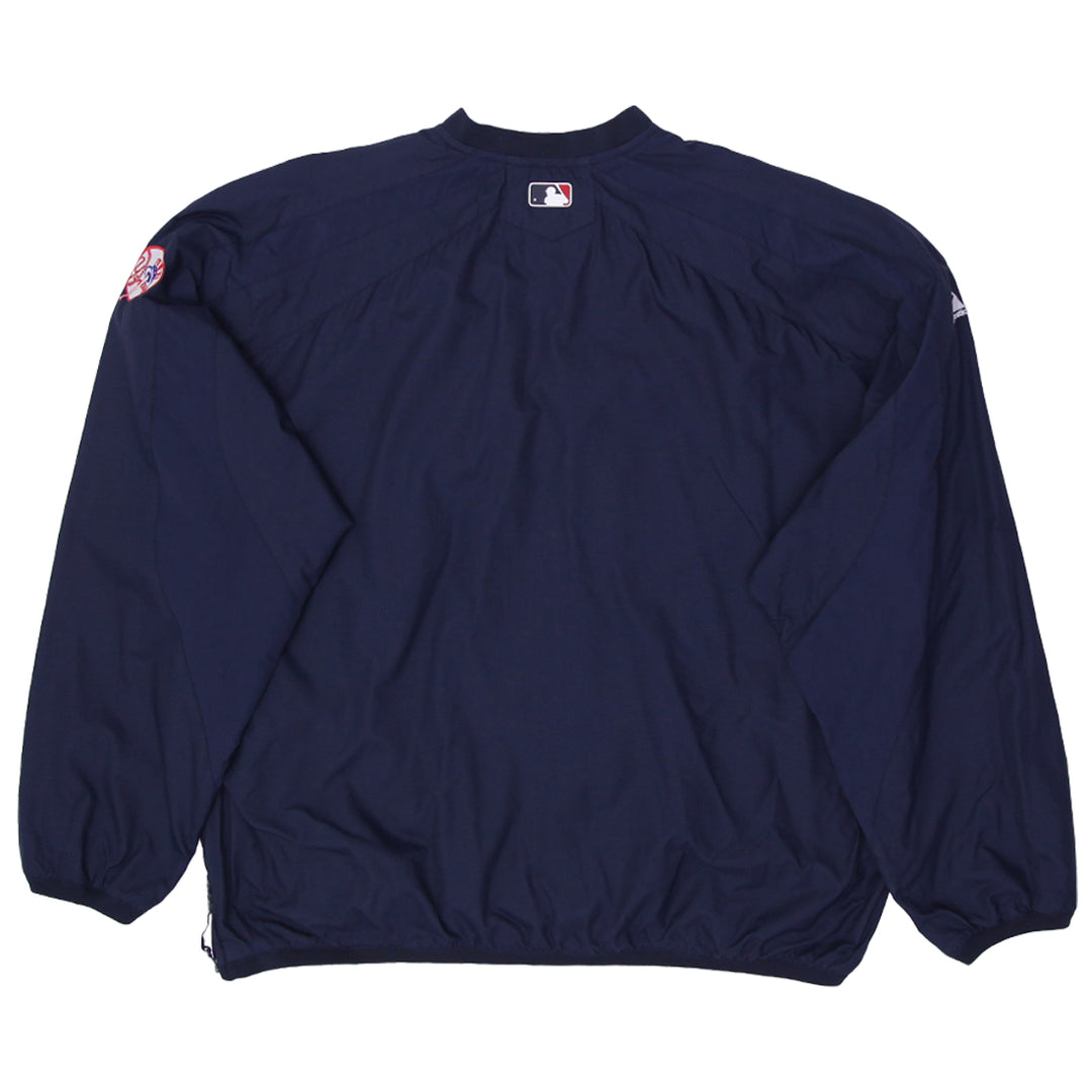Vintage New York Yankees Majestic Authentic Collection Pullover Jacket | Migration_Jacket UAENAT20 - Side Vie | Fashion Rerun
