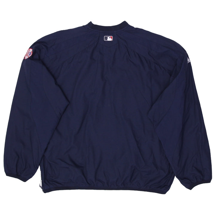 Vintage New York Yankees Majestic Authentic Collection Pullover Jacket | Migration_Jacket UAENAT20 - Side Vie | Fashion Rerun