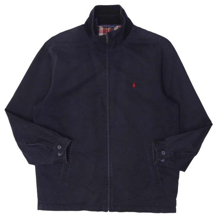 Vintage Polo by Ralph Lauren Black Harrington Jacket