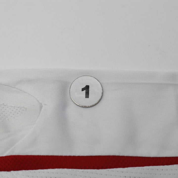 Mens Umbro England 2007-09 Home Football Shirt Jersey Umbro White #4 Size L