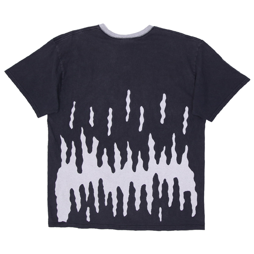 Rework Nike Dripping/Melting Effect Patchwork Mens T-Shirt PR259