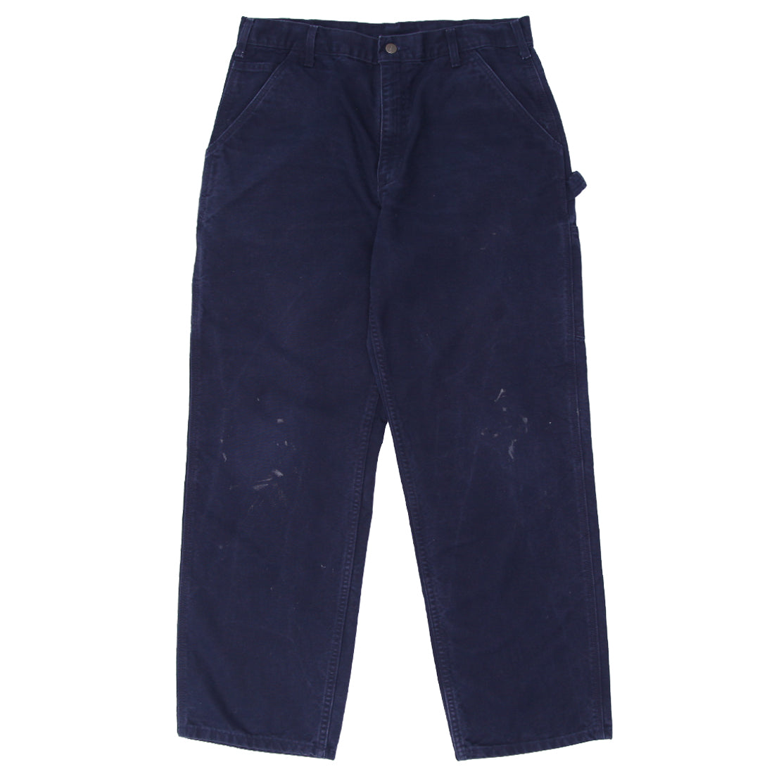 Shop Mens Carhartt B11-MDT Carpenter Pants Navy Blue | Fashion Rerun