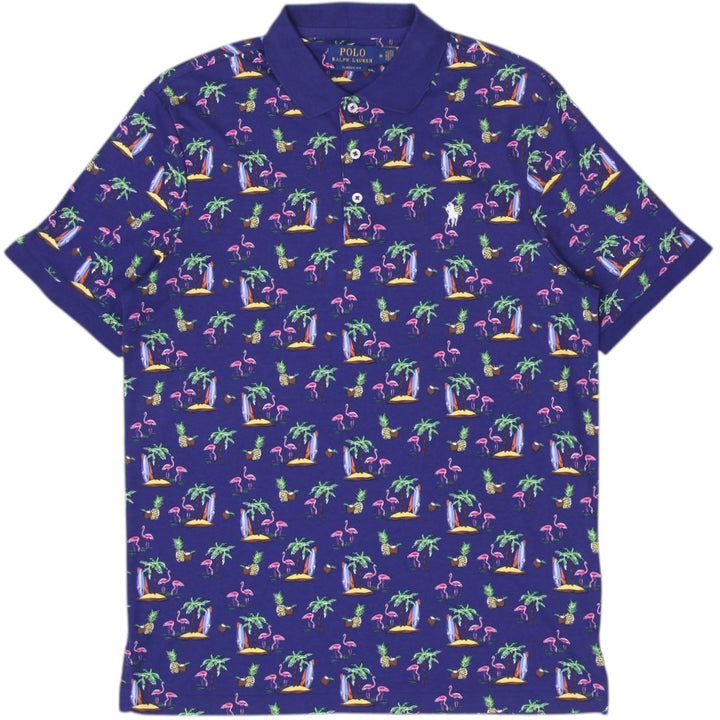 Polo Ralph Lauren Classic Fit Flamingo Graphic Print Shirt Size M | Migration_T-Shirts | Fashion Rerun