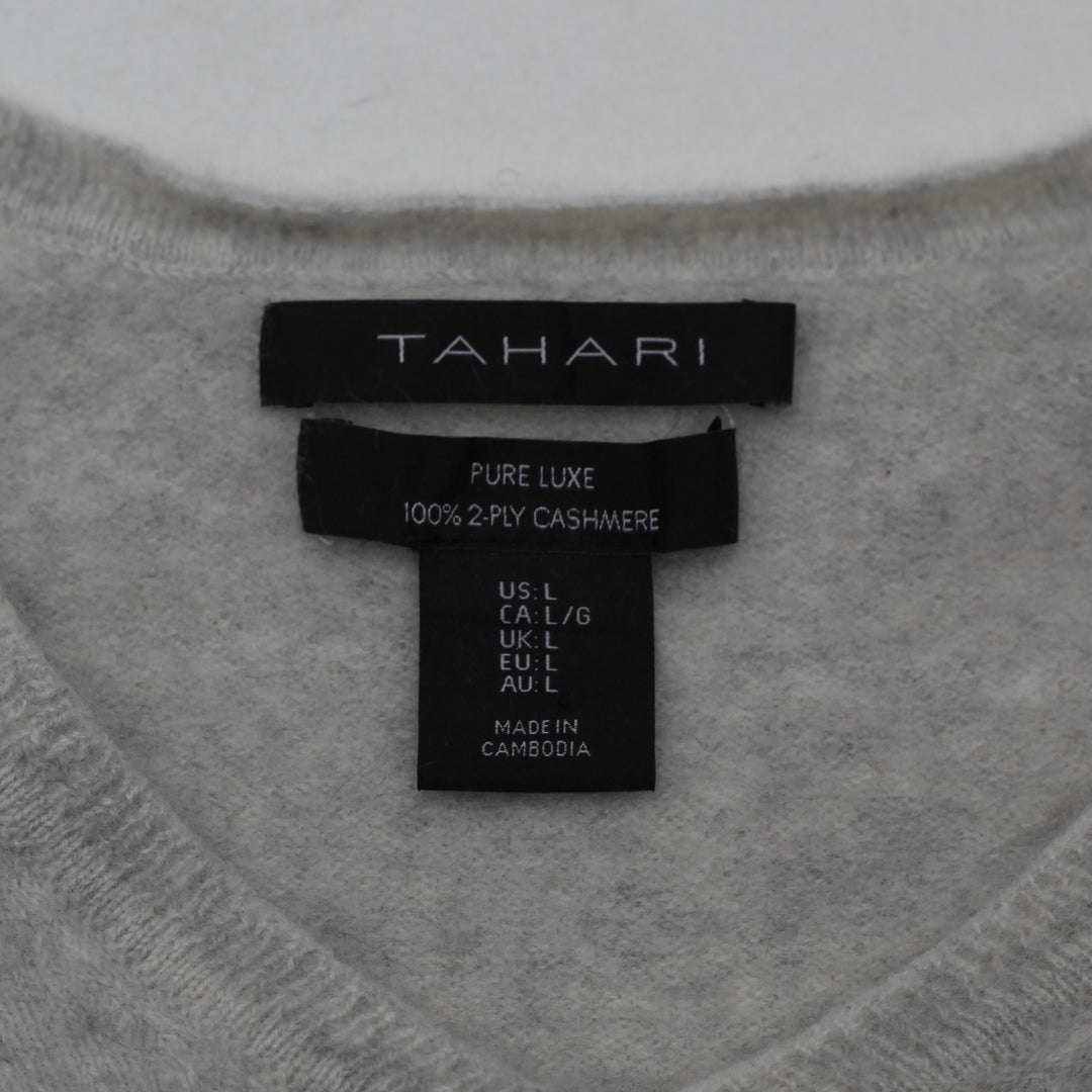 Youth Girls Tahari Pure Luxe 100% 2-Ply Cashmere Sweater