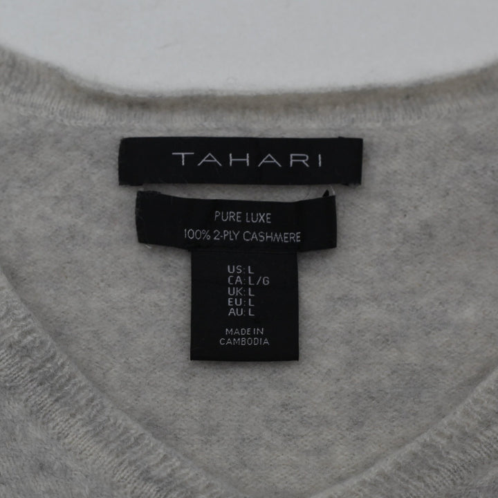 Youth Girls Tahari Pure Luxe 100% 2-Ply Cashmere Sweater