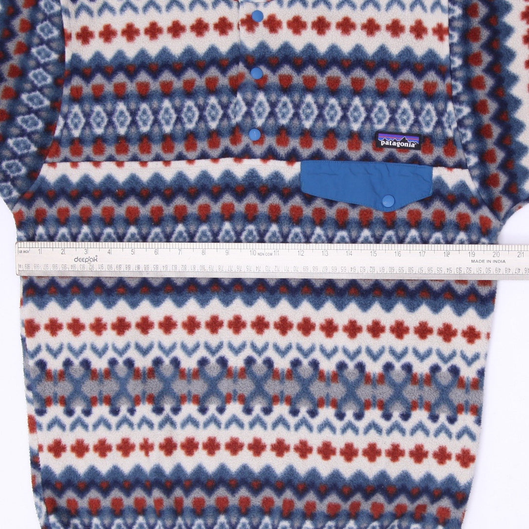 Mens Patagonia Synchilla Snap-T Pullover Fleece Pullover Jacket Size S
