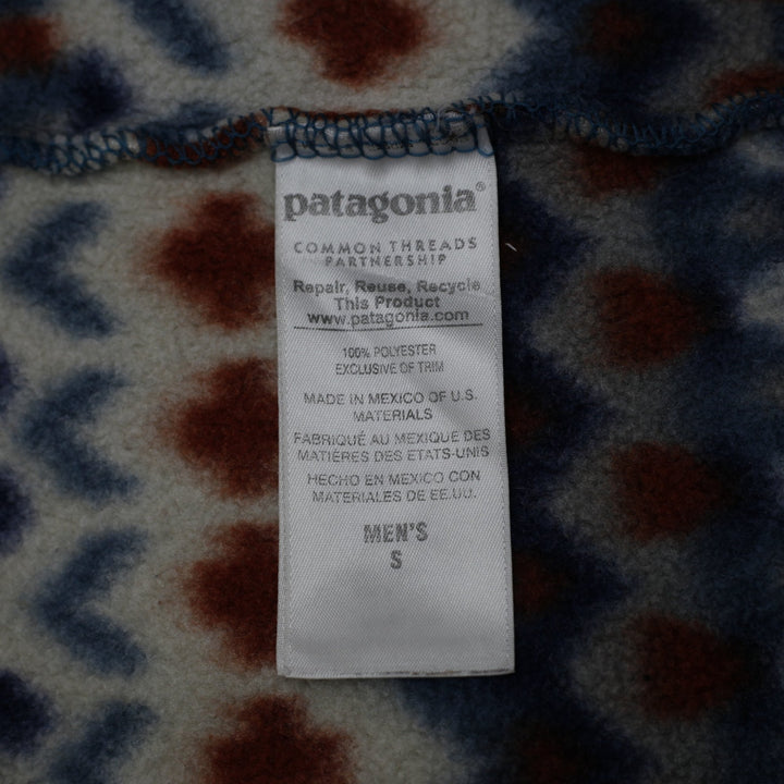 Mens Patagonia Synchilla Snap-T Pullover Fleece Pullover Jacket Size S