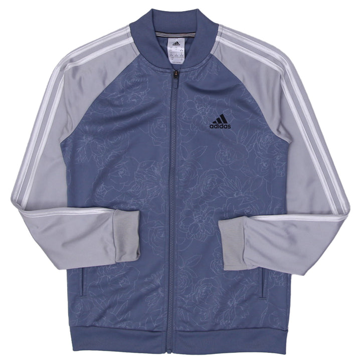 Ladies Adidas Logo Zipper Jacket