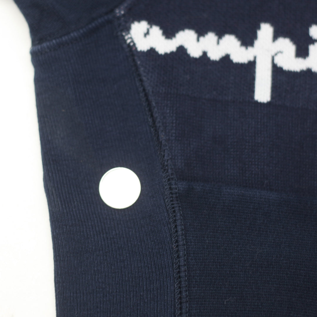 Vintage Mens Champion Reverse Weave Warm Up Crewneck Sweatshirt Navy - Fashion Rerun Vintage Migration_Sweaters