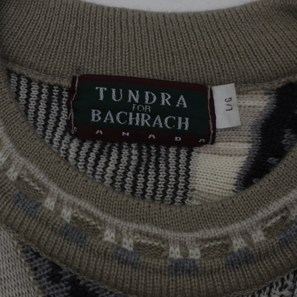 Hip Hop Tundra Brand Sweaters 90s TUNDRA 3Dニット セーター