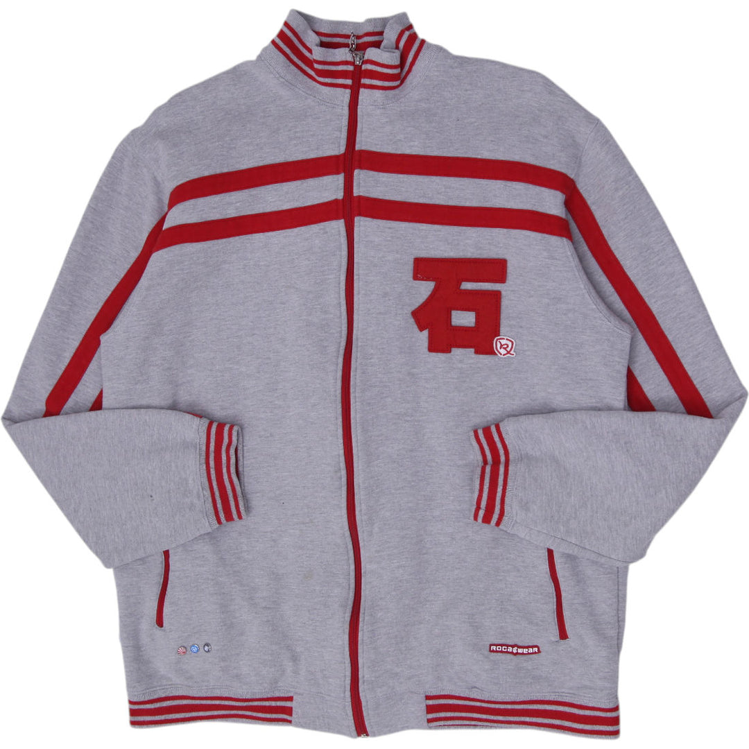 Mens Rocawear Full Zip Hip Hop Track Jacket Size L