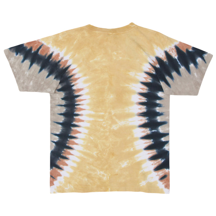 2003 Vintage Led Zeppelin Tie Dye T-Shirt Single Stitch Made in USA Liquid Blue M - Fashion Rerun Vintage Migration_T-Shirt