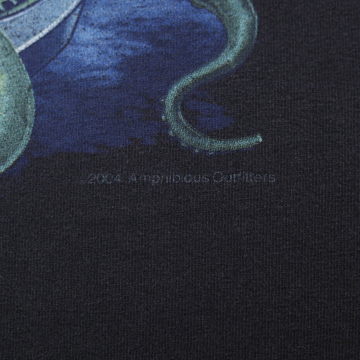 Vintage 2004 Anvil Amphibious Outfitters Scuba T-Shirt Size 2X