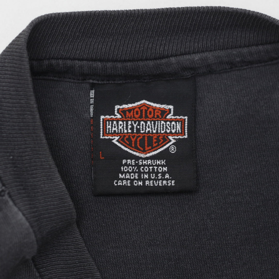 Vintage Harley Davidson Out Of This World Galaxy AOP T-Shirt S. Stitch Made in USA L - Fashion Rerun Vintage Migration_T-Shirt