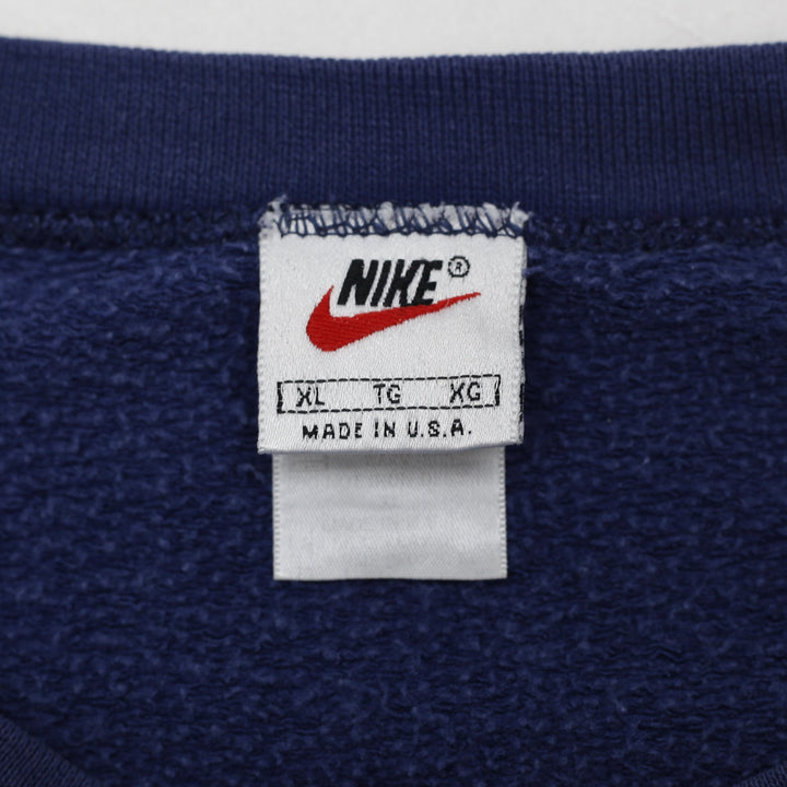 Vintage Nike Embroidered Swoosh Sweatshirt Size XL | Migration_Sweatshirts - Back View | Fashion Rerun