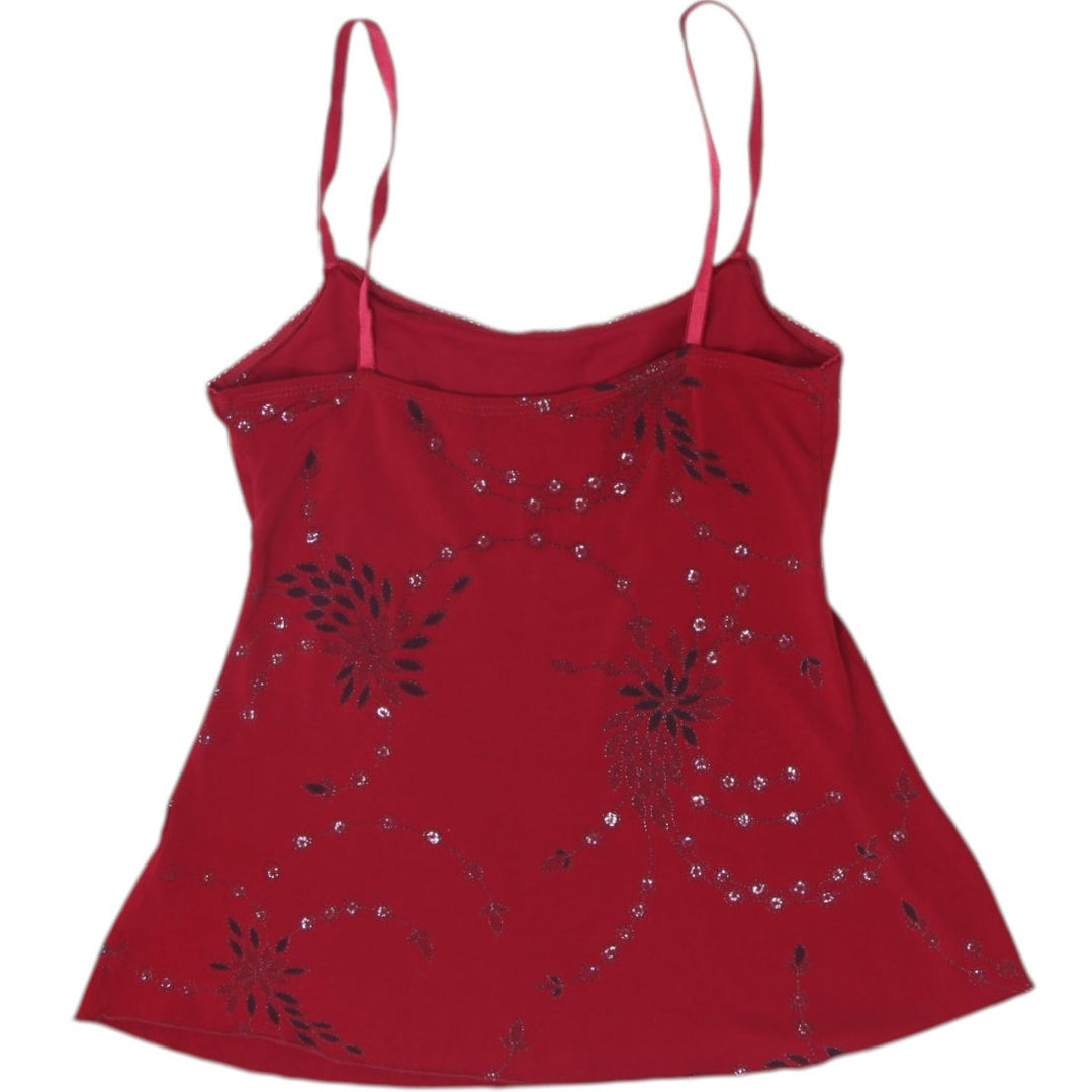 Y2K Ladies iz Byer California Tank Top Red