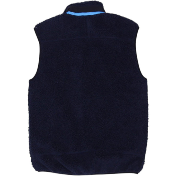 Mens Patagonia Fleece Vest Navy Full Zip Outdoor Warm Large | Migration_Vests - Side View | Fashion Rerun
