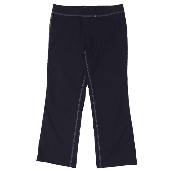 Ladies Embroidered Adidas Stretch Black Pants