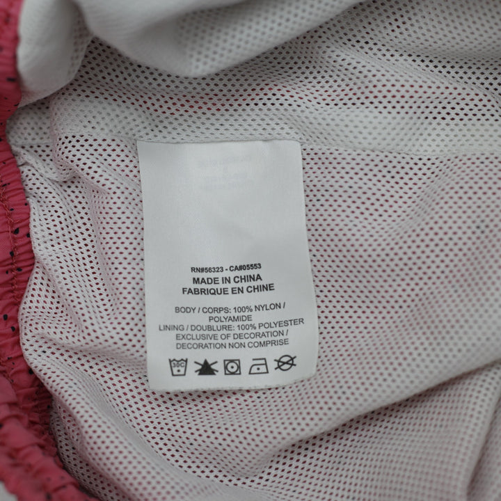Mens Air Jordan Cement Poolside Swim Trunks Pink Black Speckled Size S