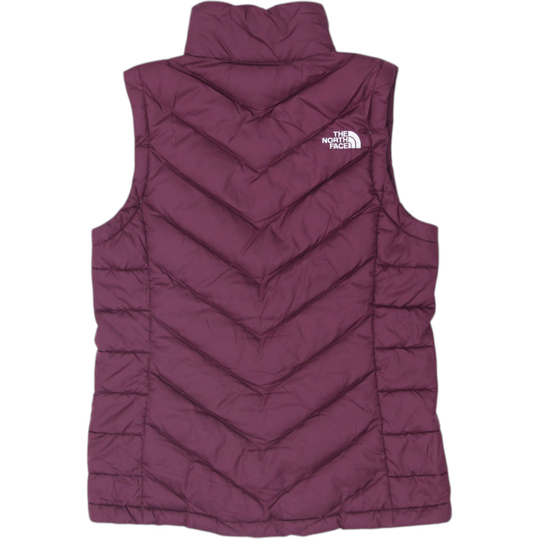 Ladies The North Face 550 Down Vest Chevron Puffer Size XS