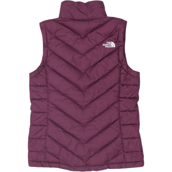 Ladies The North Face 550 Down Vest Chevron Puffer Size XS