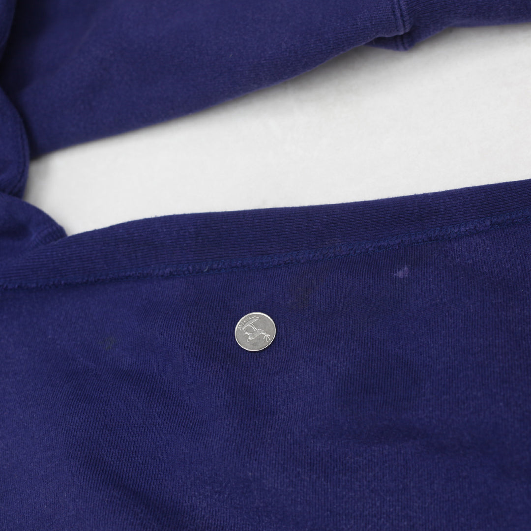 Vintage Champion Reverse Weave Sweatshirt-Navy Size L, Made In USA - Fashion Rerun Vintage Migration_Sweaters
