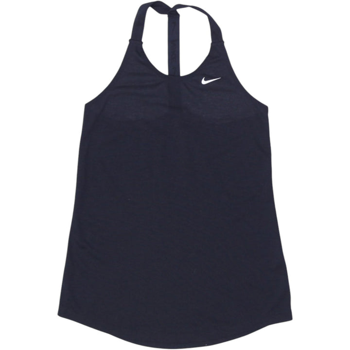 Ladies Nike Tank Top Navy Blue Racerback Sportswear