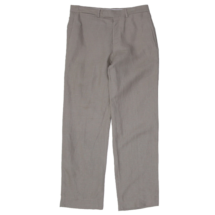 Mens Claiborne 100% Linen Pants