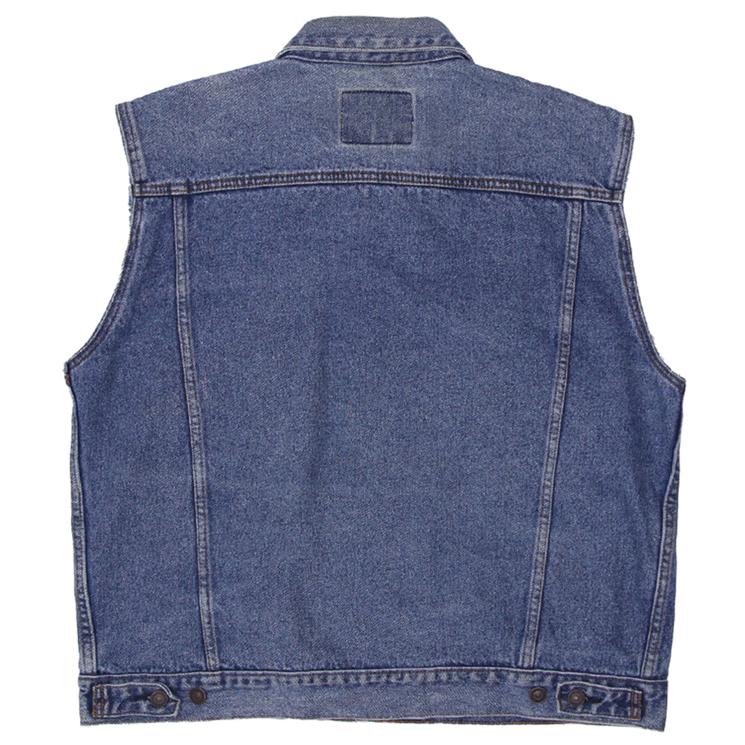 Vintage Levi Strauss Orange Tab Customized Denim Vest - Fashion Rerun Vintage Migration_Jacket