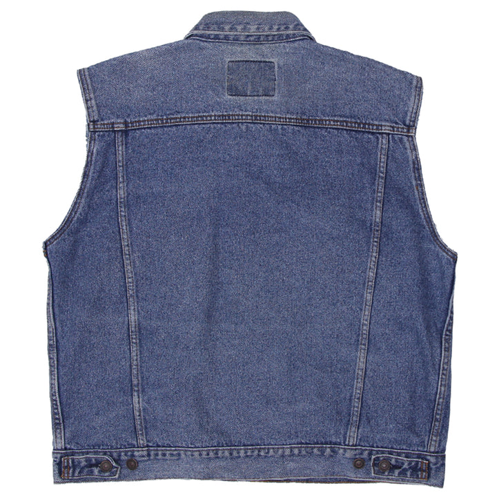 Vintage Levi Strauss Orange Tab Customized Denim Vest - Fashion Rerun Vintage Migration_Jacket