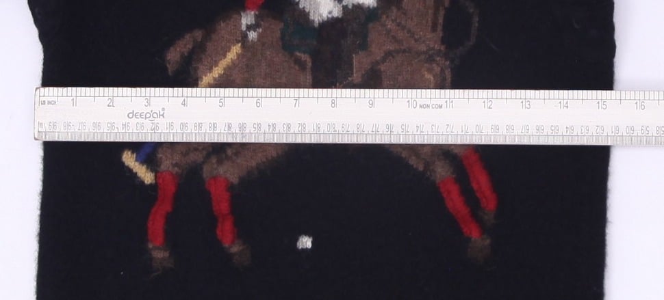 Vintage Ladies Polo By Ralph Lauren Equestrian Stampede Turtleneck Sweater S | Migration_Knitwear & Sweaters | Fashion Rerun