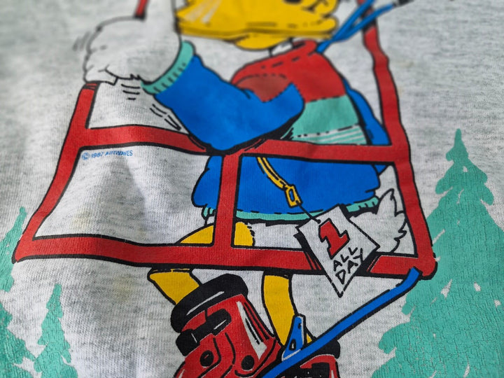 1987 Vintage Airwaves High Flyer Crewneck Sweatshirt - Fashion Rerun Vintage Migration_Sweaters