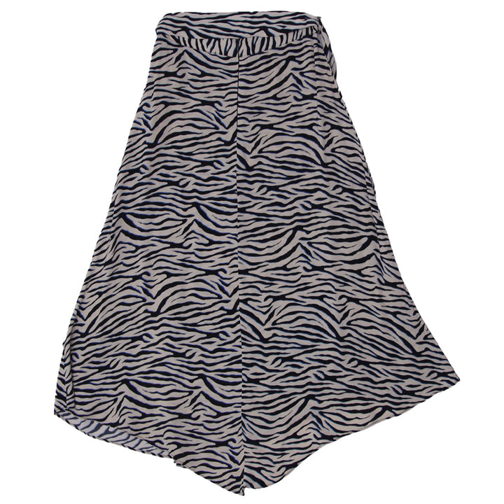 Y2K Ladies F & F Printed Front Side Slit Skirt