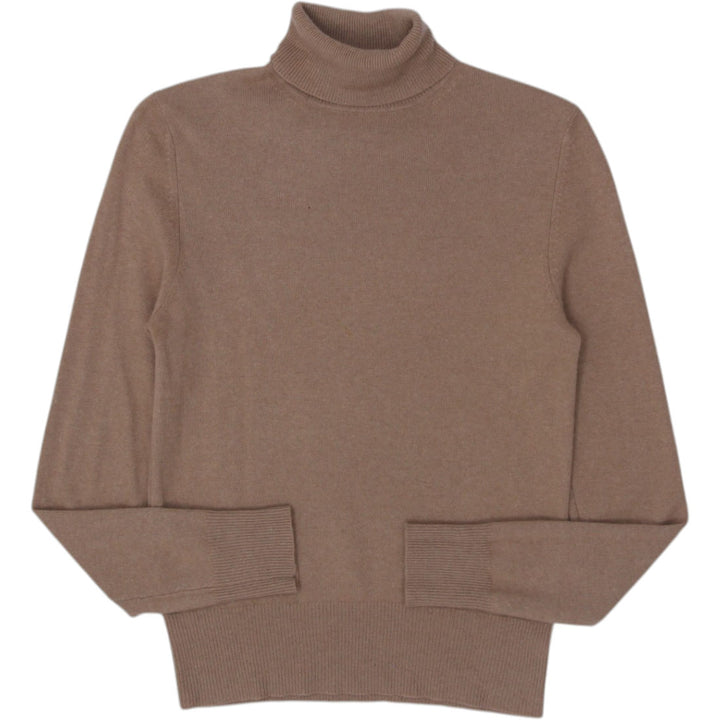 Ladies Lord & Taylor Two Ply 100% Cashmere Turtle Neck Sweater