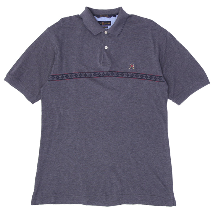 Vintage Tommy Hilfiger 100% Mercerized Cotton Polo T-Shirt