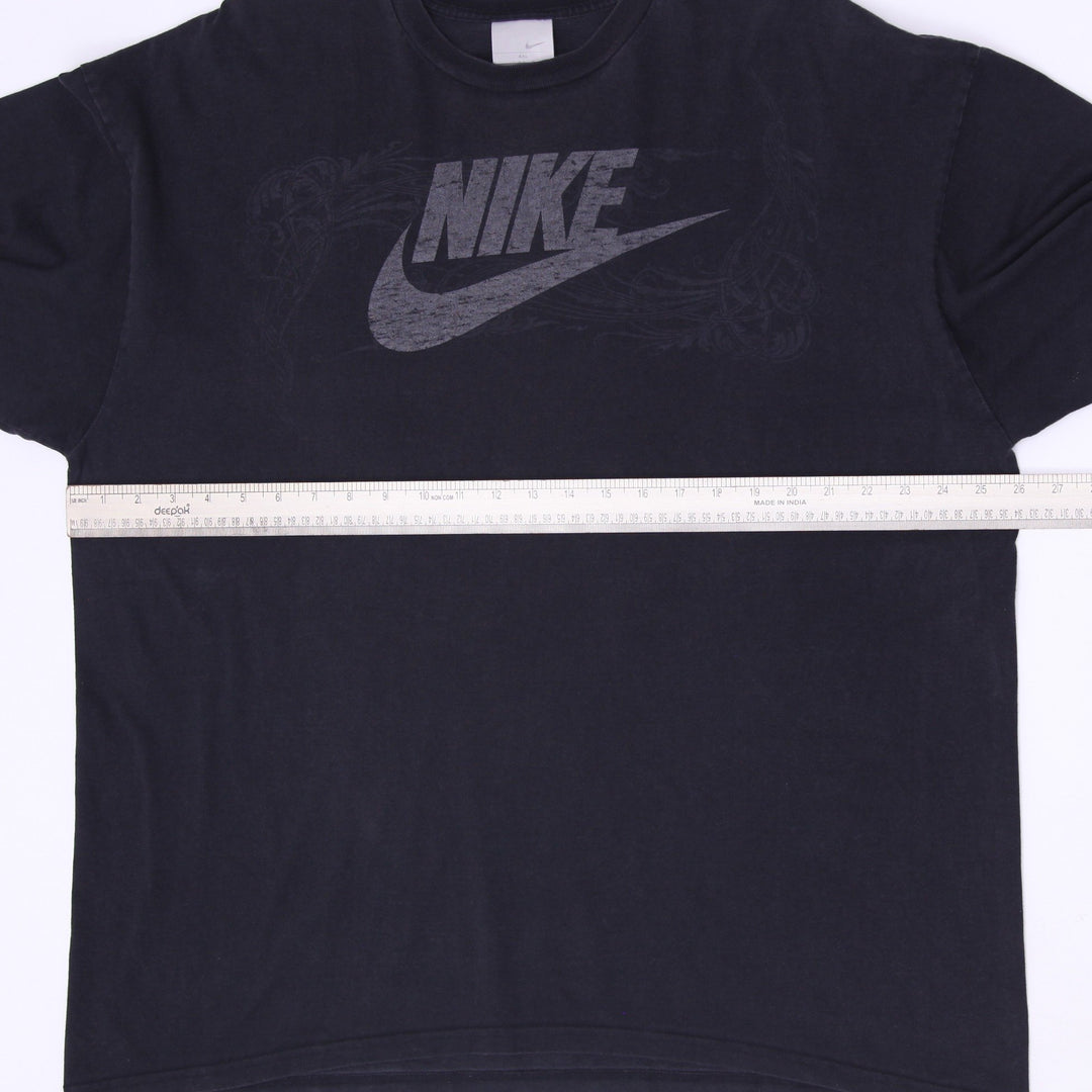 Vintage Mens Nike Futura Swoosh T-Shirt Size XXL