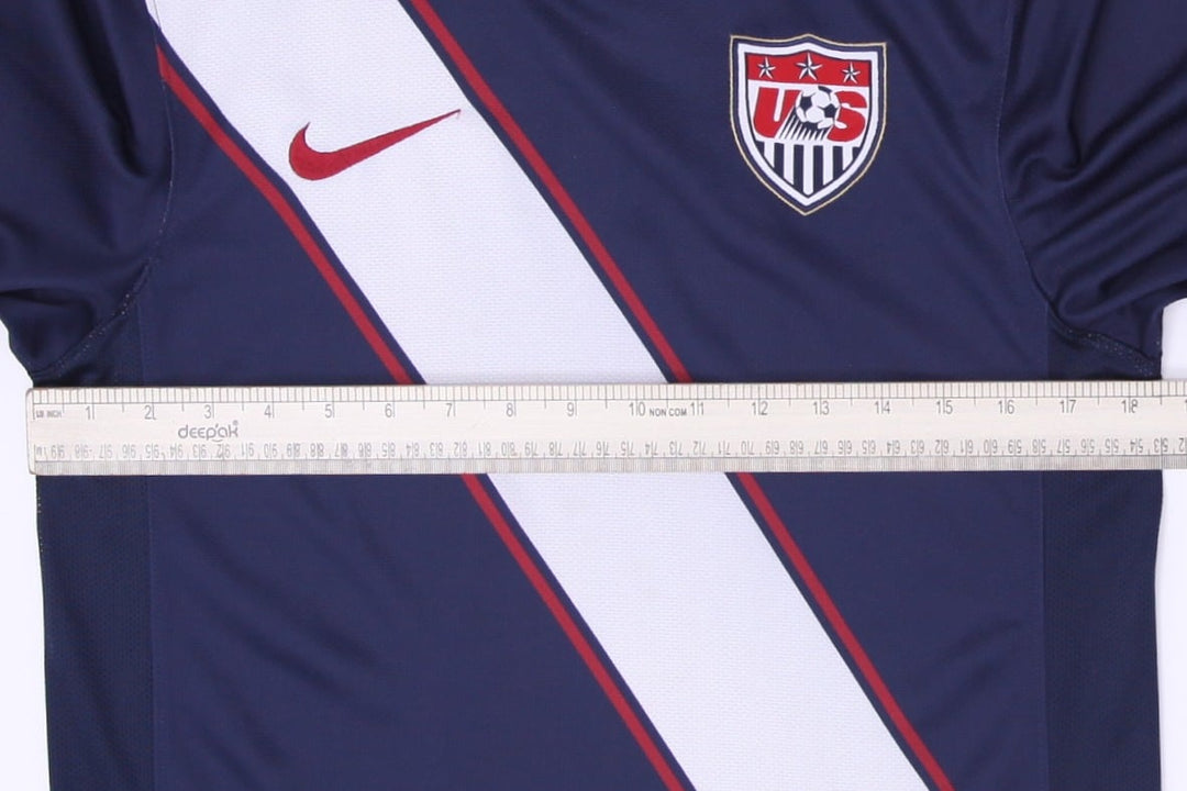 Mens Nike USA 2010-11 Away Football Shirt Jersey Navy Sash Size S World Cup