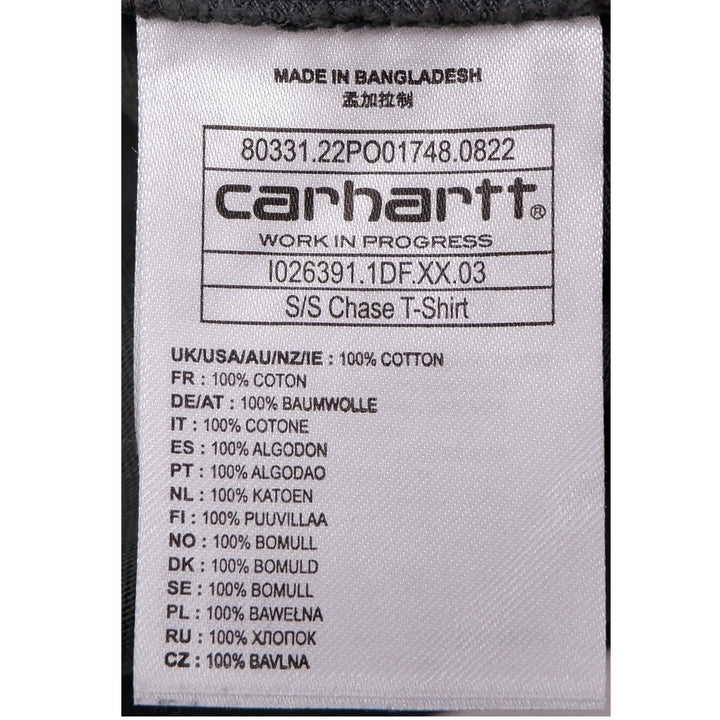 Mens Carhartt Work Progress S/S Chase T-Shirt