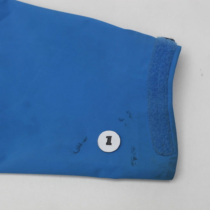 Mens Arc'teryx Jacket Blue Hooded Lightweight Waterproof L