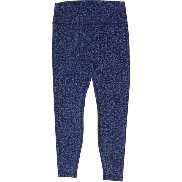 Ladies Lululemon High-Rise Workout Leggings Mineral Deposit Spray Pattern