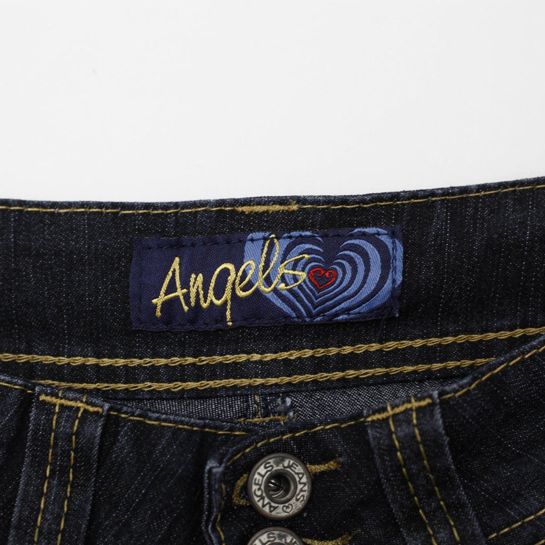 Y2K Ladies Angels Bootcut Stretch Denim Jeans Size 3