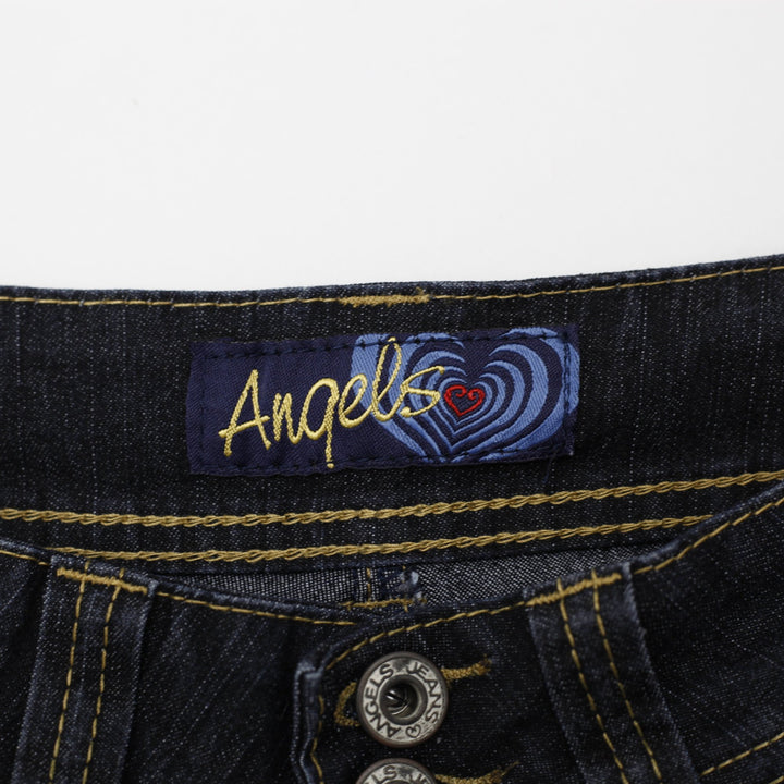 Y2K Ladies Angels Bootcut Stretch Denim Jeans Size 3