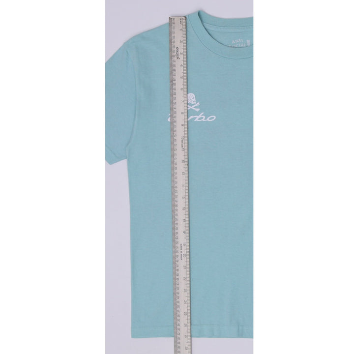 Mens ASSC x Neighborhood Turbo Made In USA Mint Green T-Shirt Size M