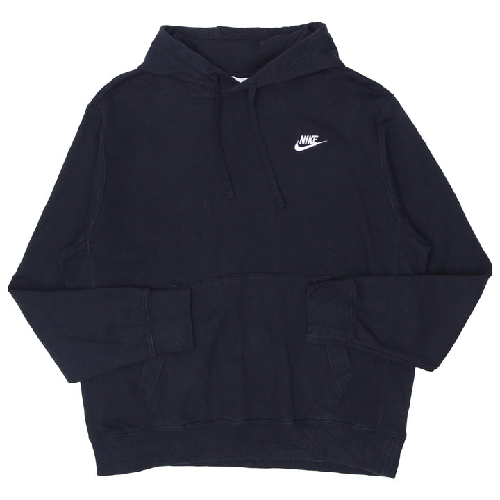 Mens Nike Embroidered Black Pullover Hoodie